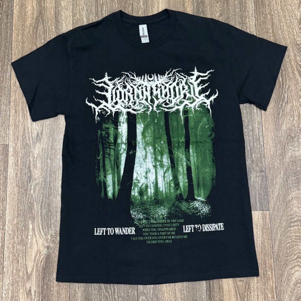 Lorna Shore Pain Remains II Forest Band T-shirt Men's M Black Deathcore Metal